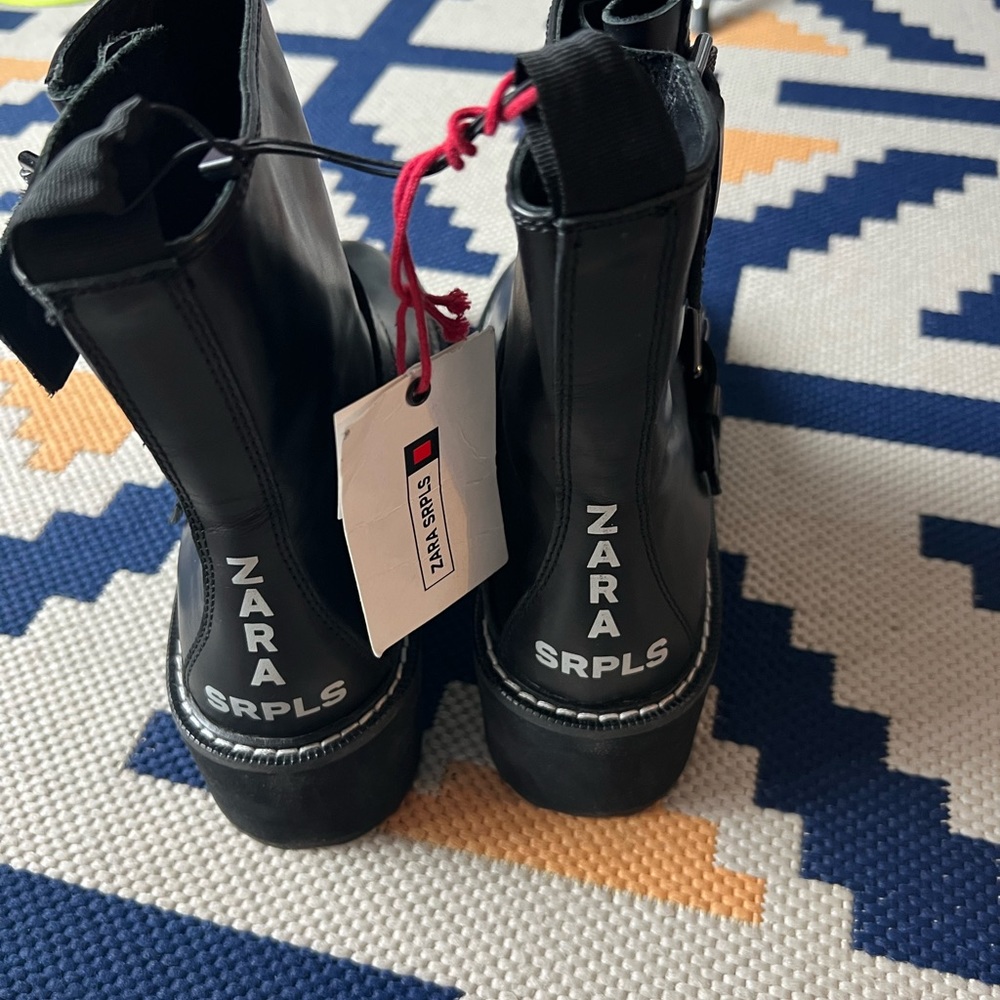 Zara SRPLS leather boots